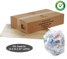 Clear Plastic Sacks 18x29x39 140g (BCOL/N)